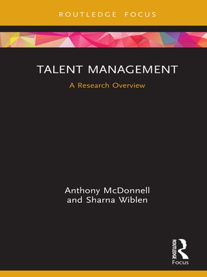 cover image of Talent Management